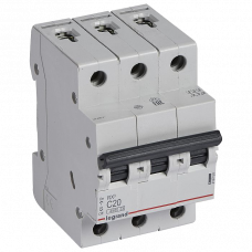 Выключатель автоматический 3P C 20A 4.5kA RX³ 419709