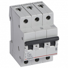 Выключатель автоматический 3P C 40A 4.5kA RX³ 419712