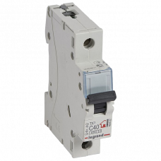 Выключатель автоматический 1P C 40A 6kA TX³ 404032