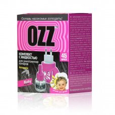 Набор диффузор+жидкость 45 ночей 30мл OZZ Baby 