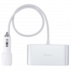 Тройник и зарядка авто Z13 Hoco