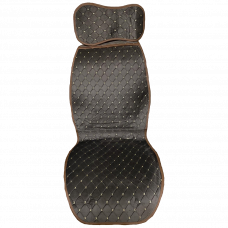 Чехол на сиденье алькантара коричневый Y6-9