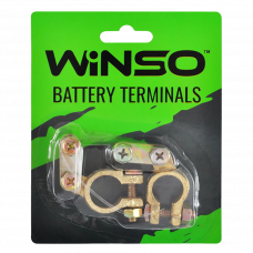 Клеммы для аккумулятора латунь 2шт. 135гр. Winso