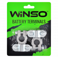 Клеммы для аккумулятора свинец 2шт. 310гр. Winso
