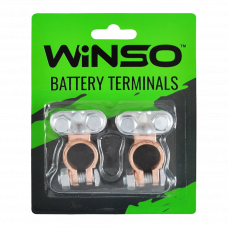 Клеммы для аккумулятора цинк 2шт. 95гр. Winso
