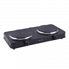 Плита электрическая 2000Вт 2 конфорки KECC005B Decakila