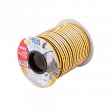 Уплотнитель самоклеющийся коричневый 9x6мм