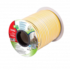 Уплотнитель самоклеющийся белый 9x5.5мм