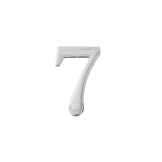 Цифра дверная 7 хром Apecs DN-01-7-Z-CR