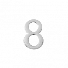 Цифра дверная 8 хром Apecs DN-01-8-Z-CR 