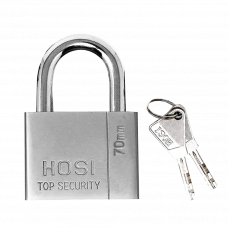 Замок навесной 70мм 4ключа Hosi