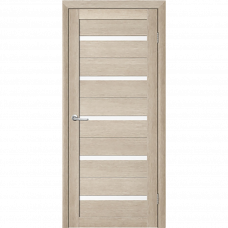 Дверное полотно EcoTex Trend T-2 Flora стекло матовое акация 80х200х3.4см