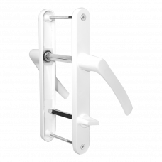 Ручка дверная Алюминий ПВХ белый 85х25мм WC