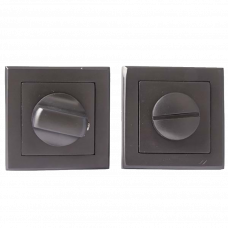 Розетта для двери WC графит