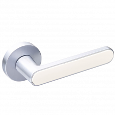 Ручка дверная BARIUM Ba-Z28 MSCB/White