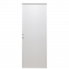 Дверь межкомнатная HDF D эмаль белый 860 ЛВ (правая) набор