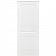 Дверь межкомнатная дерево Робуст белый 760 ПР (левая) набор