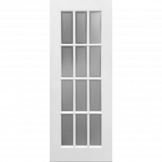 Дверное полотно Suita стекло эмаль белый 700