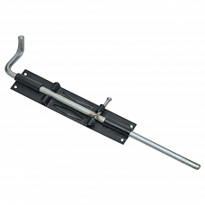 Затвор для калитки 420мм черный матовый