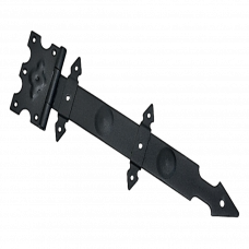 Петля стрела черный матовый 117х420мм Palat 350 