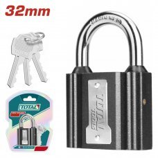 Замок навесной 32мм 3ключа Total TLK31321