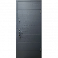 Дверь металлическая Horizon dark silver 86x205см правая