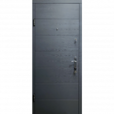 Дверь металлическая Horizon dark silver 86x205см левая