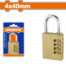 Замок навесной 4-значный кодовый 40мм Wadfow WPD3444