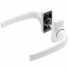 Ручка дверная Алюминий ПВХ белый 30мм TOUCH 9016