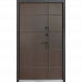 Дверь металлическая Термо House 703/191 Wenge/Wenge 120x205см правая
