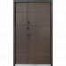 Дверь металлическая Термо House 703/191 Wenge/Wenge 120x205см левая