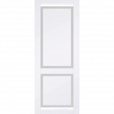 Дверное полотно NOBILIS белый матовый стекло сатин 80х200см
