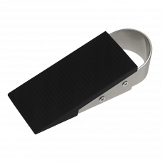 Ограничитель дверной напольная фиксация 125х52х34мм Livarno