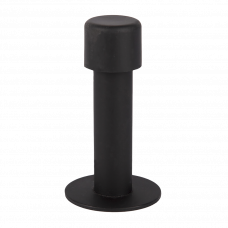 Ограничитель дверной Zenit UD-02-INOX черный матовый 