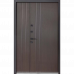 Дверь металлическая Термо House 710/265 Wenge/Wenge 120x205см левая