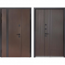 Дверь металлическая Термо House 710/265 Wenge/Wenge 120x205см левая