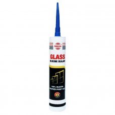 Герметик для стекла Silicone sealant glass прозрачный 305гр