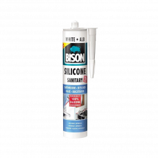 Силикон санитарный белый Bison 280мл
