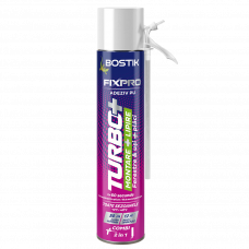 Пена полиуретановая ручная+пистолет 750мл Turbo FIXPRO