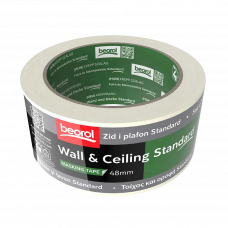 Лента малярная среднее склеивание Wall Standard 48мм 33м