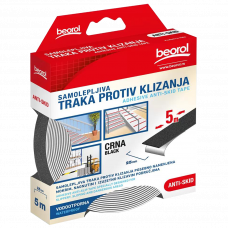 Лента против скольжения черная 25мм 5м