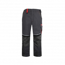 Штаны рабочие серый/черный/красный XL Profmet