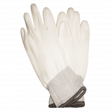 Перчатки белые синтетические антистатические