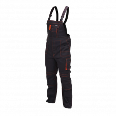 Полукомбинезон рабочий 2XL темно-синий YT-80412