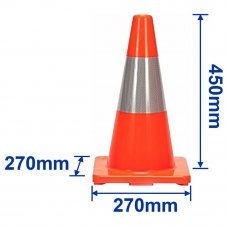 Конус сигнальный 450мм Wadfow WYJ1A45