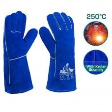 Перчатки рабочие для сварки кожаные Total TSP15014