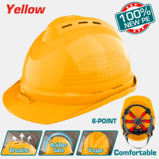 Каска защитная желтый Total TSP8601