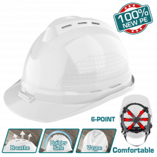 Каска защитная белая Total TSP8602