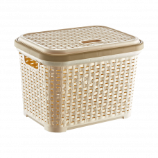 Корзина для белья с крышкой SP-303 35л
