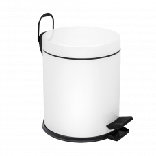 Ведро для мусора белый 5л